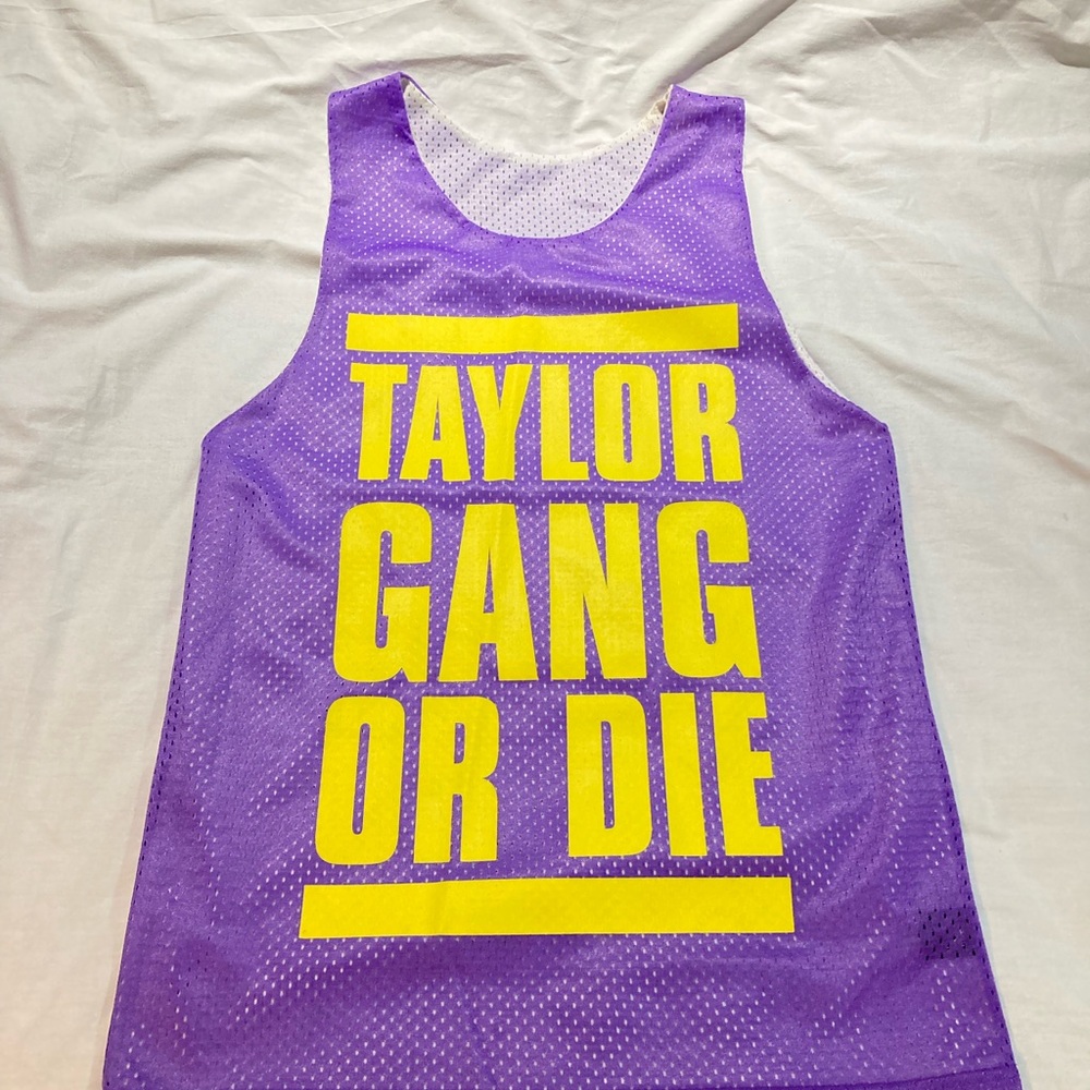 Taylor Gang Or Die Mesh Tank Top, Size Medium